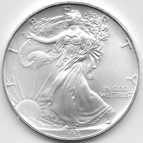 1993 American Silver Eagle