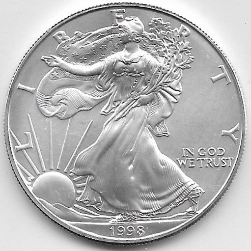 1998 American Silver Eagle