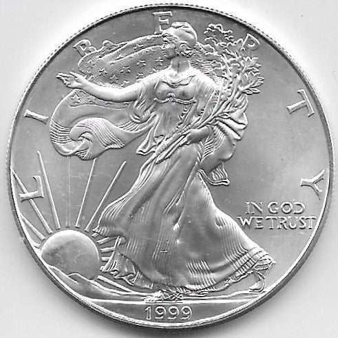 1999 American Silver Eagle