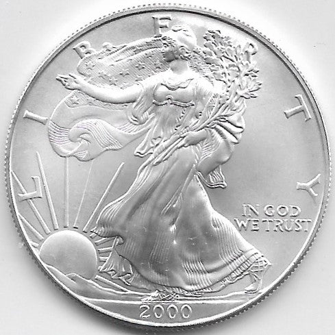 2000 American Silver Eagle