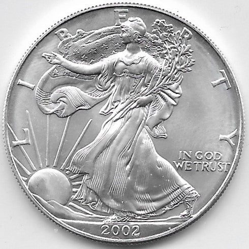 2002 American Silver Eagle