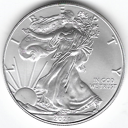 2021 Type1 American Silver Eagle