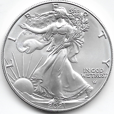 2021 Type2 American Silver Eagle