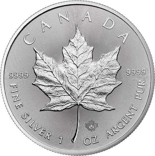 Silver Canadian Maple Leaf 1 ozt