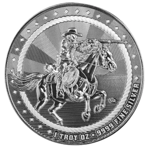 1 oz Cowboy - Rifleman Silver Round (2)