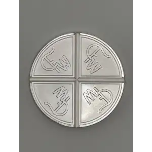 1oz Freewater Silver Double Divisible Round