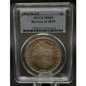 1880/79-CC $1 Reverse of 1878