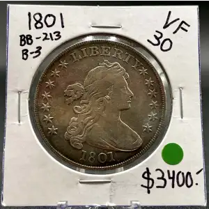Dollars---Draped Bust 1795-1804 -Silver- 1 Dollar