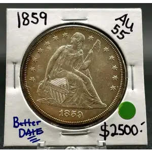 Dollars---Liberty Seated 1840-1873 -Silver- 1 Dollar