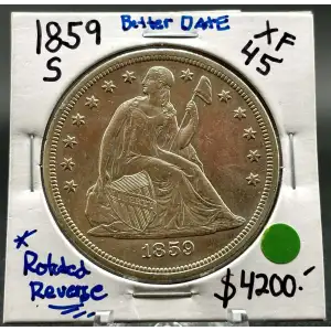 Dollars---Liberty Seated 1840-1873 -Silver- 1 Dollar