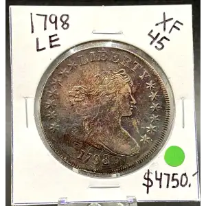 Dollars---Draped Bust 1795-1804 -Silver- 1 Dollar (2)